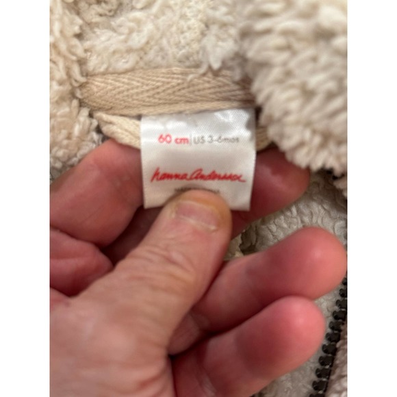 Hanna Anderson light oak lamb jacket - Picture 5 of 7